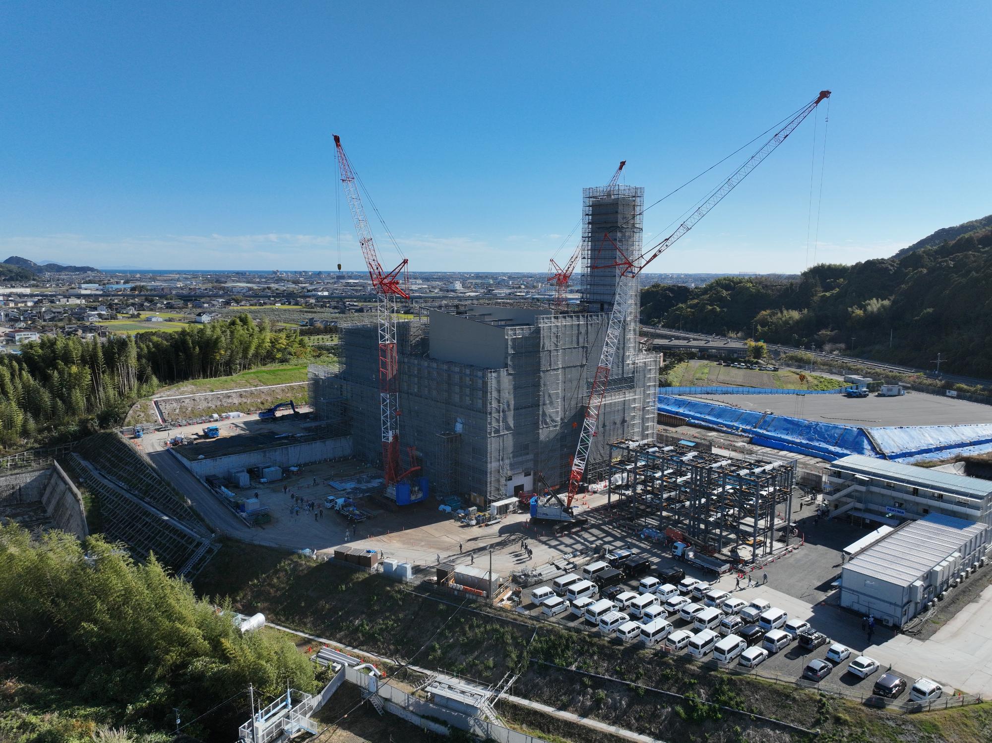 11月末の工事進捗状況写真