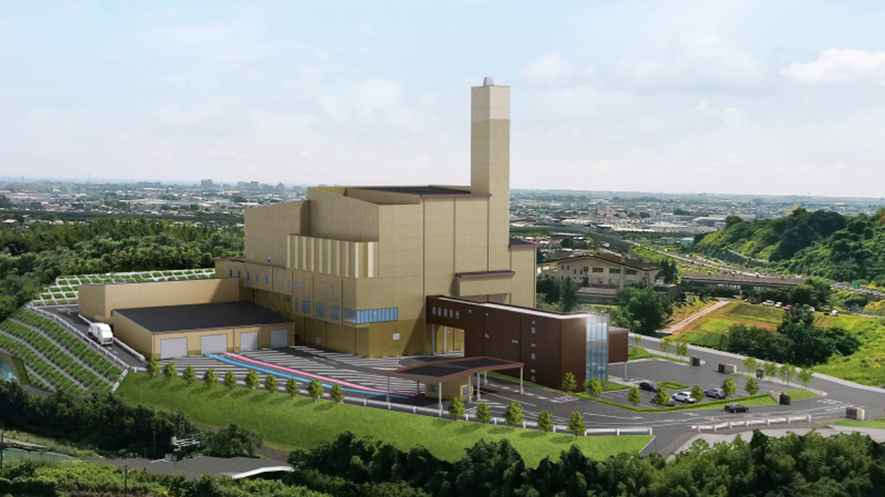 クリーンセンター完成予想図